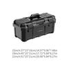 Reinforced Container Essential Tool Box with Secure Compartments Reinforced Mechanic Tool Chest Lockable Case for Repair