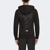 Y-3 Back Width Mixed Letter Crow Pattern Sweatshirt Men Sweatshirt Black GD5030