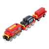 Motorized Action Train Set Magnetic Connection Battery Operated Engine Action Locomotives Train Set