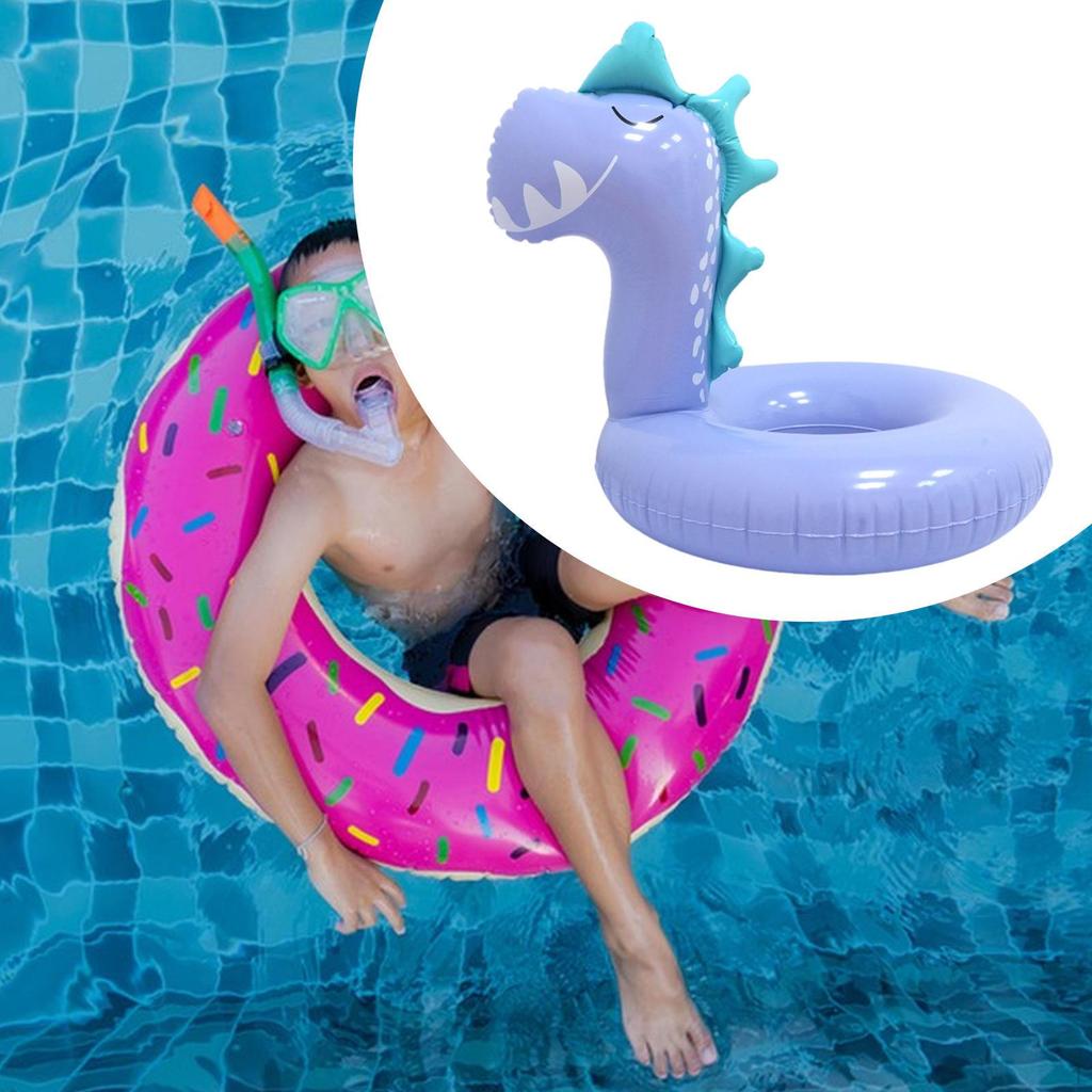Inflatable Swimming Ring for Kids Cute Water Toy Beach Lake Sports