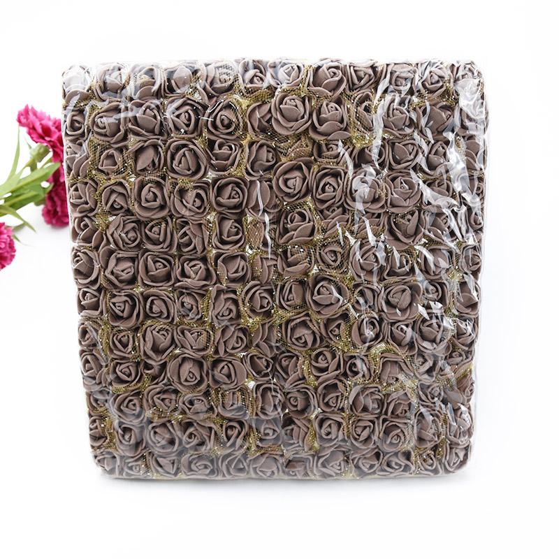 1/3PCS Artificial Foam Roses Flowers lace Home Wedding Room Decor Festival Bride Bouquets Wreath Gift Box garden arch party DIY