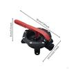 Hand Diaphragm Pump ScrewFastened Cover Water Transfer Red Lever Handle for Marine Use, Boats