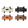 Multifunctional 3?in?1 Car Back Seat Storage Box Faux Leather Backseat Organizer with Tissue Dispenser Cup Holders Hooks for Drinks Phone Handbags
