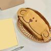 Plush Pencil Case Novelty Animal Pen Pouches Zippered Pencil Bag Large Capacity for Women Girl Student Office School