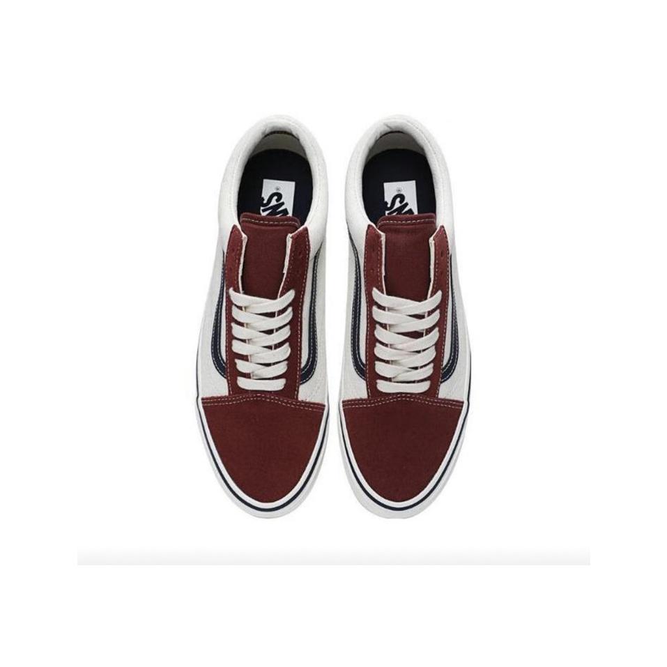 Vans Old Skool Durable Low-Top Skate Shoes Men Sneakers Burgundy VN000CT97BF