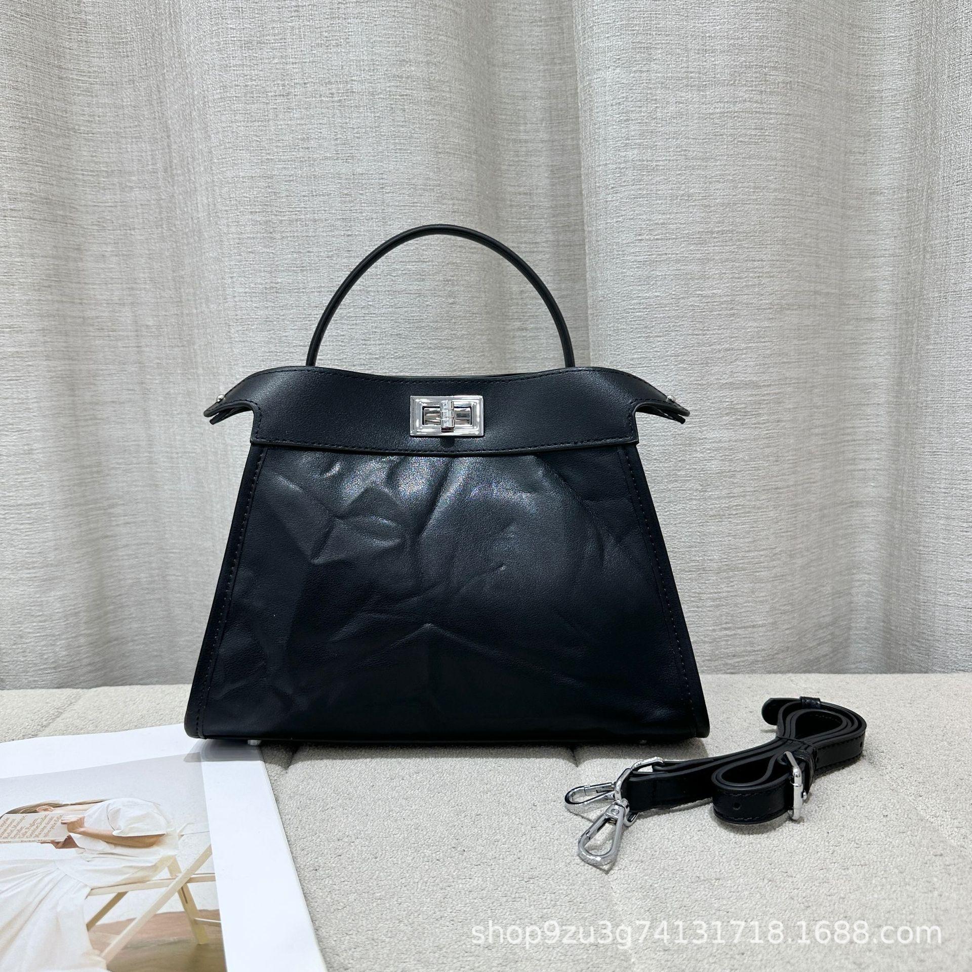 Сумка Холщовая Сумка Через Плечо Бренд Женская Одноплечевая Cross-body Ланч-бокс чёрный