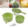 Ergonomic Design Salad Spinner Plastic Vegetable Washing Basket Vegetable Dehydrator  Kitchen