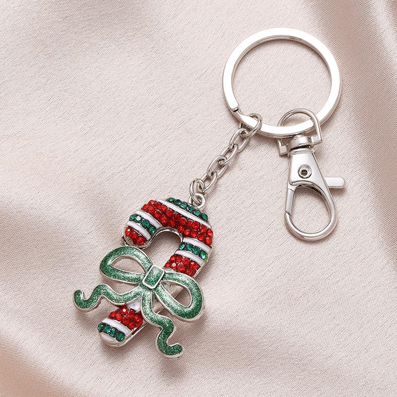 Christmas Santa Snowflake Earrings Cane Candy Bells Elk Earrings Christmas Hat Earrings