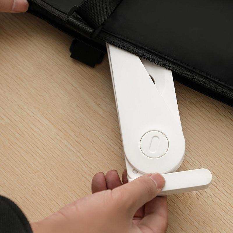 2Pcs Door Mounts Strong ABS Hangers for Towels Jackets Arrangement Bendable Styles Minimal Space Saving