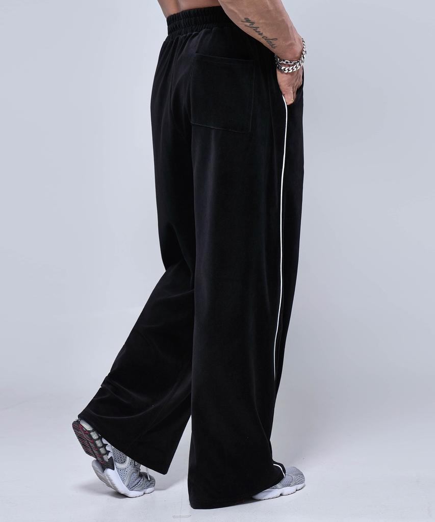Pijikeolgameoncheu P2584 Velour Track Pants [Black]