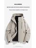 Woodpecker 3-in-1 Windproof Jacket with Removable Fleece Lining for Men & Women – Autumn/Winter Casual Outerwear