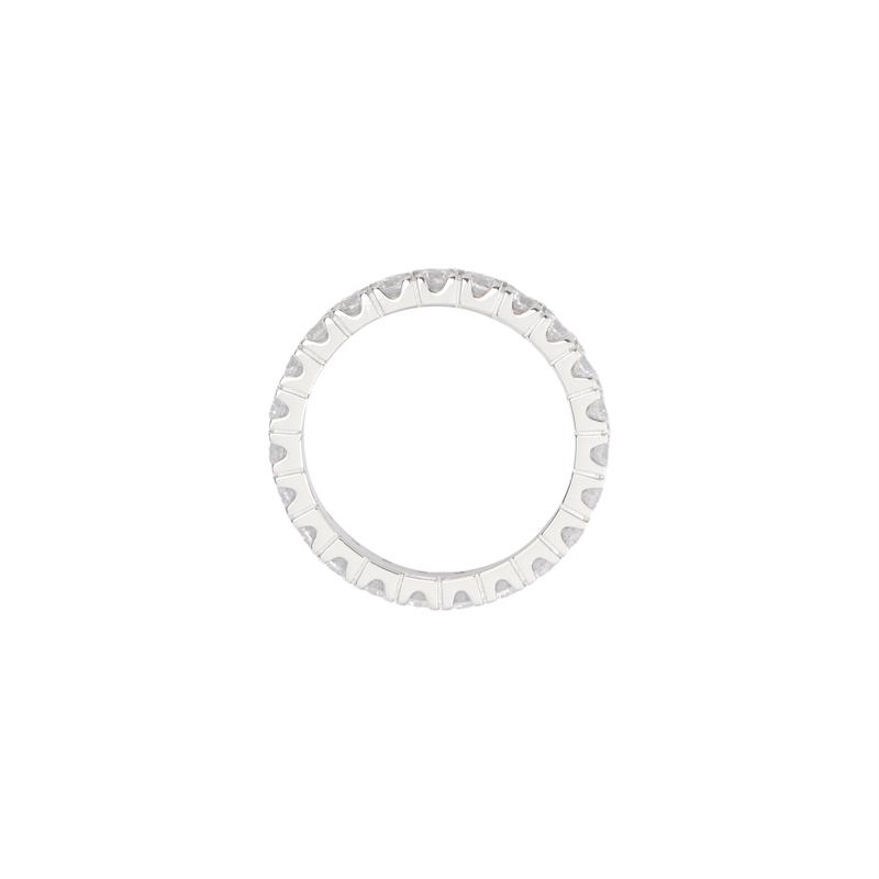APM Monaco Pave design, synthetic cubic zirconia ring, same style for men and women, couple model, silver W23356OX