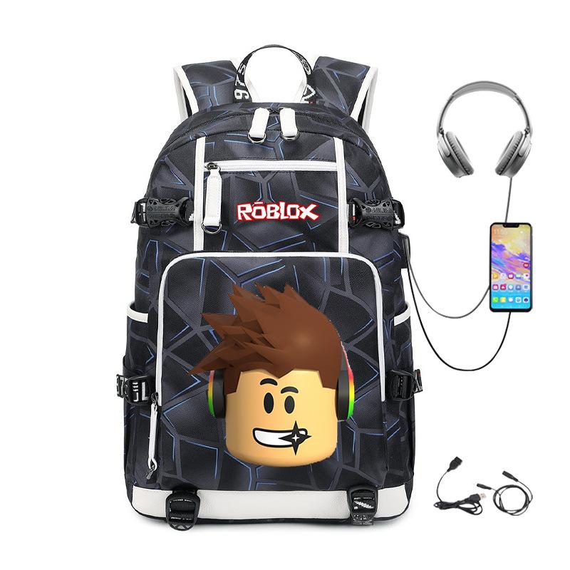 Hot Selling Game-Themed Outdoor Travel Bag Large Capacity with USB Hiking Backpack