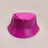 Cappelli a secchiello in pelle verniciata di nicchia Nuovi unisex Parasole Semplici Traspiranti Bicolore Versatili Moda Personale Cappelli da pescatore