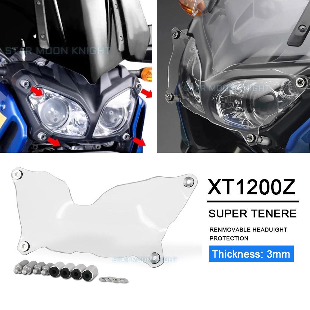 

Подходит для YAMAHA XT 1200 Z XT1200Z Super Tenere 2010-защитная крышка для фар мотоцикла, защитная крышка