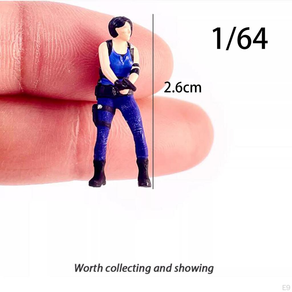 Miniature Dollhouse Figurine Set for Home Decoration