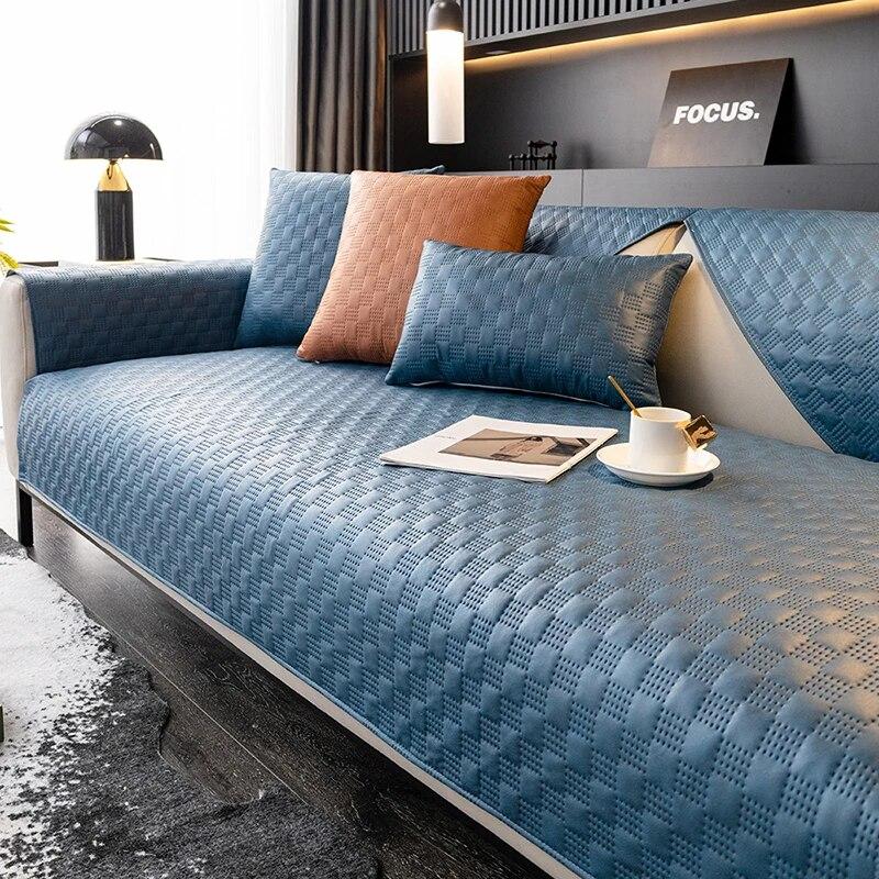 Technology Cloth Waterproof Sofa Cover Anti-slip Four Seasons Universal Sofa Towel Nordic Home Living Room Sofa Cushion Decor