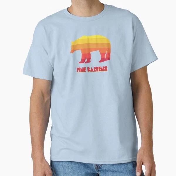 Pine Barrens Bear Classic TShirt Made In UsaAus TShirt S2xl S