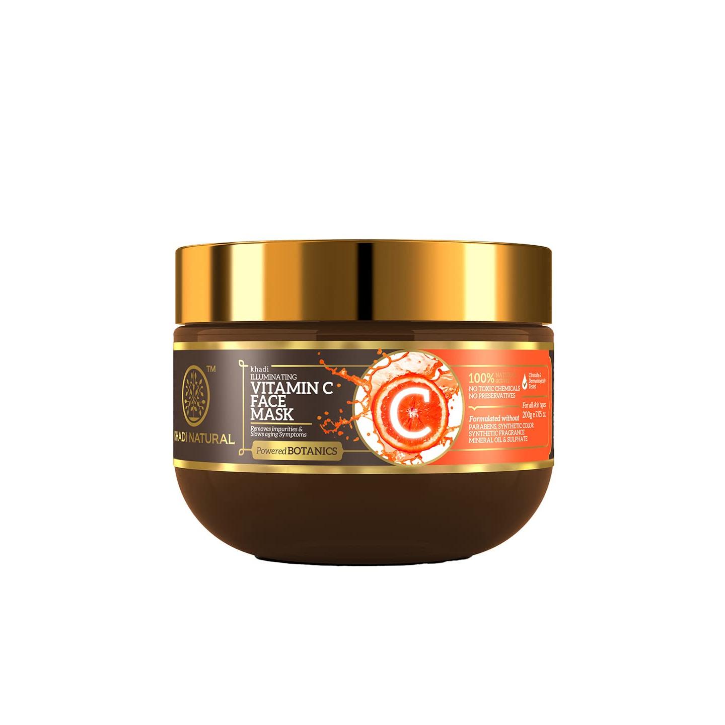 

KHADI NATURAL Маска для лица с витамином С, 200 г