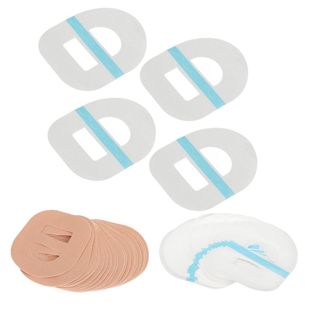 20PCS Pre Cut Sweatproof Tape Waterproof Pre Cut Adhesive Patches for Sensor Detector Probes