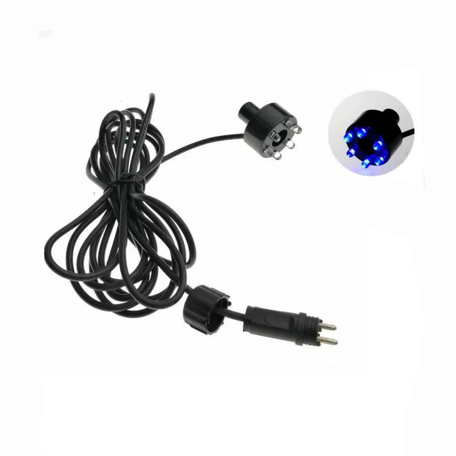 

ABS RGB 6 LED Underwater Lights Bright And Dazzling Visual Effect For Aquariums And Swimming Pools