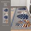 Absorbent Non-Slip Kitchen Floor Mat Set: Durable, Easy-Care, Dirt Resistant, Two-Piece.