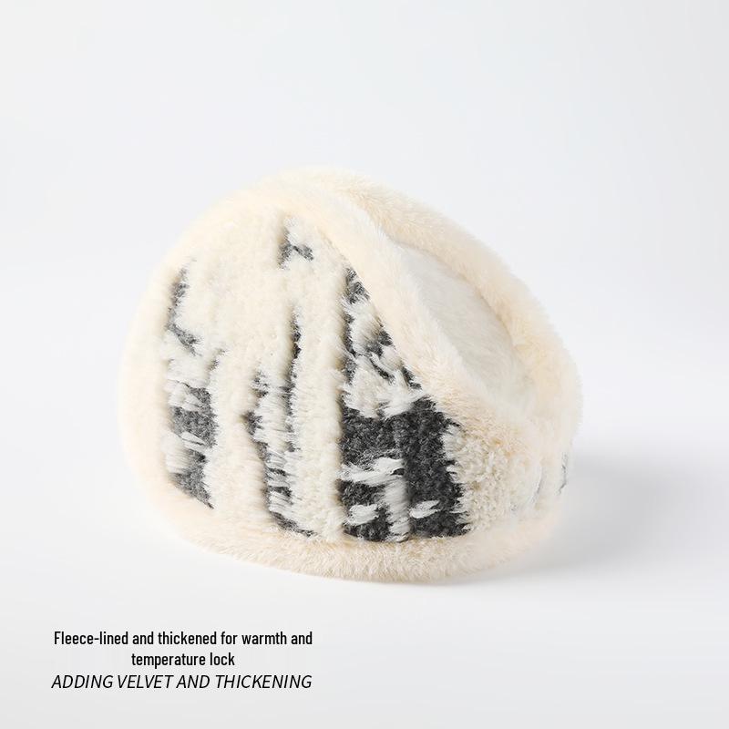 Unisex Velvet Winter Earmuffs: Cozy, Antifreeze Ear Warmers for Cold Weather Protection