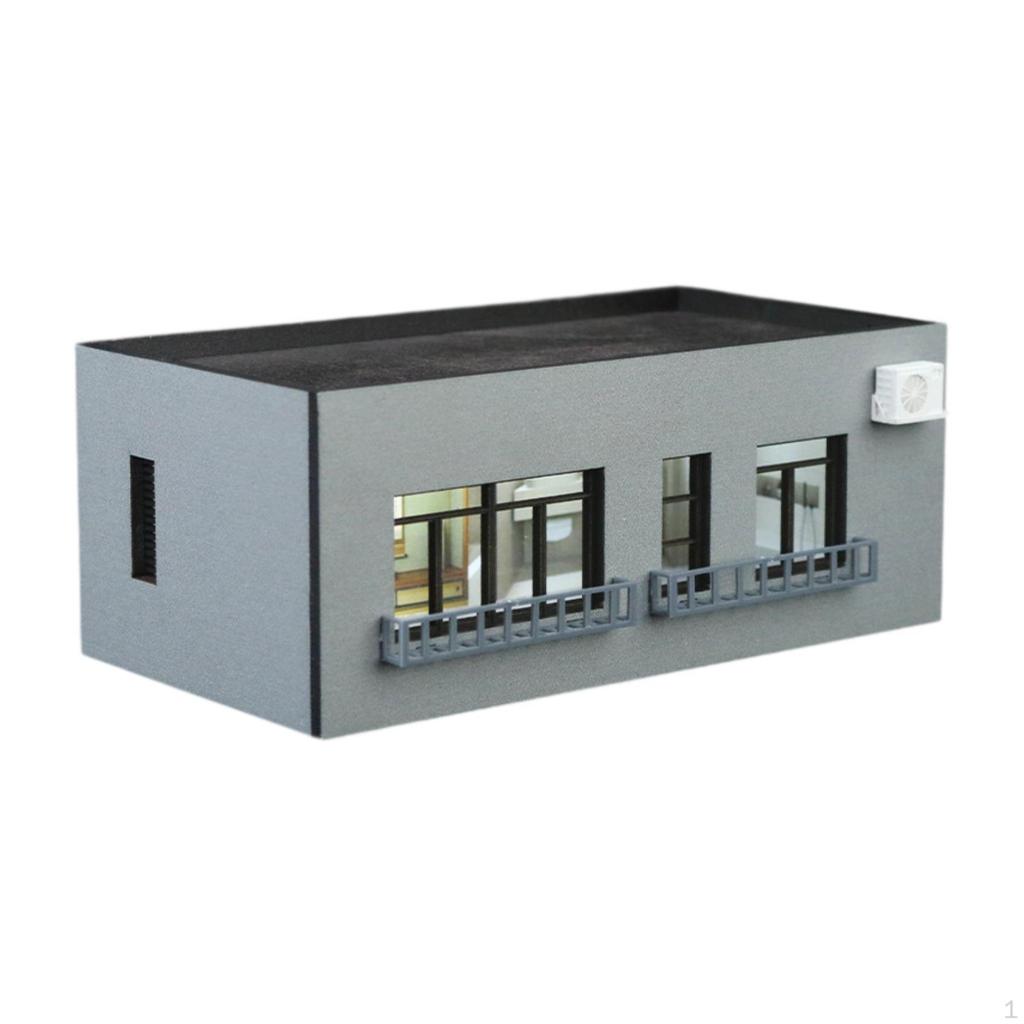 1/64 HO Model Diorama for Tabletop Use, Sand Table Accessories