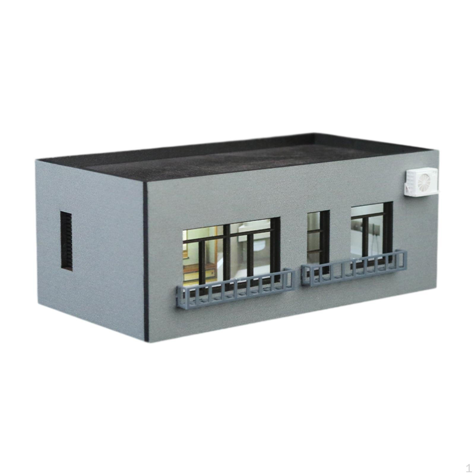 

1/64 HO Модель Диорама для Настольного Использования, Аксессуары для Песочного Стола D