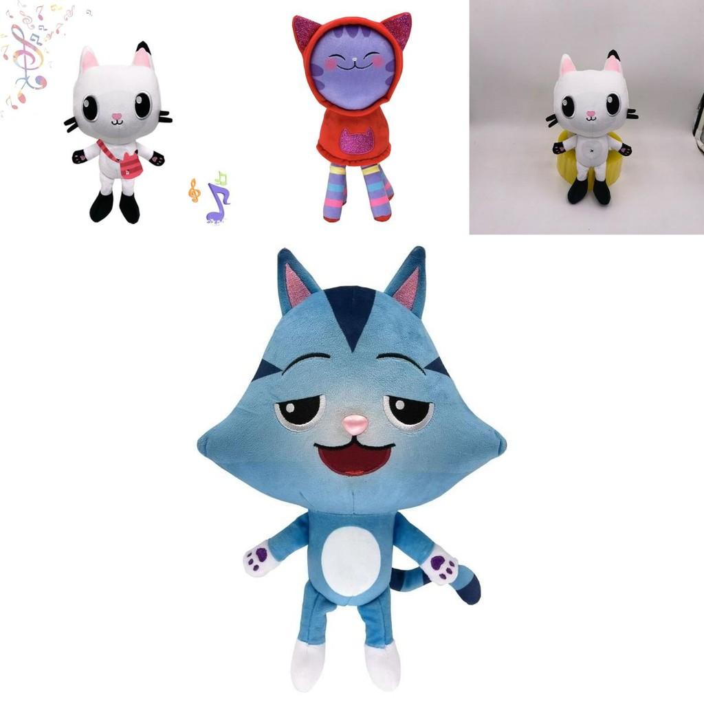Casa de Păpuși a lui Gabby Pluș Desen Animat Pisică Umplută Păpușă de Pluș Cadouri de Crăciun pentru Copii