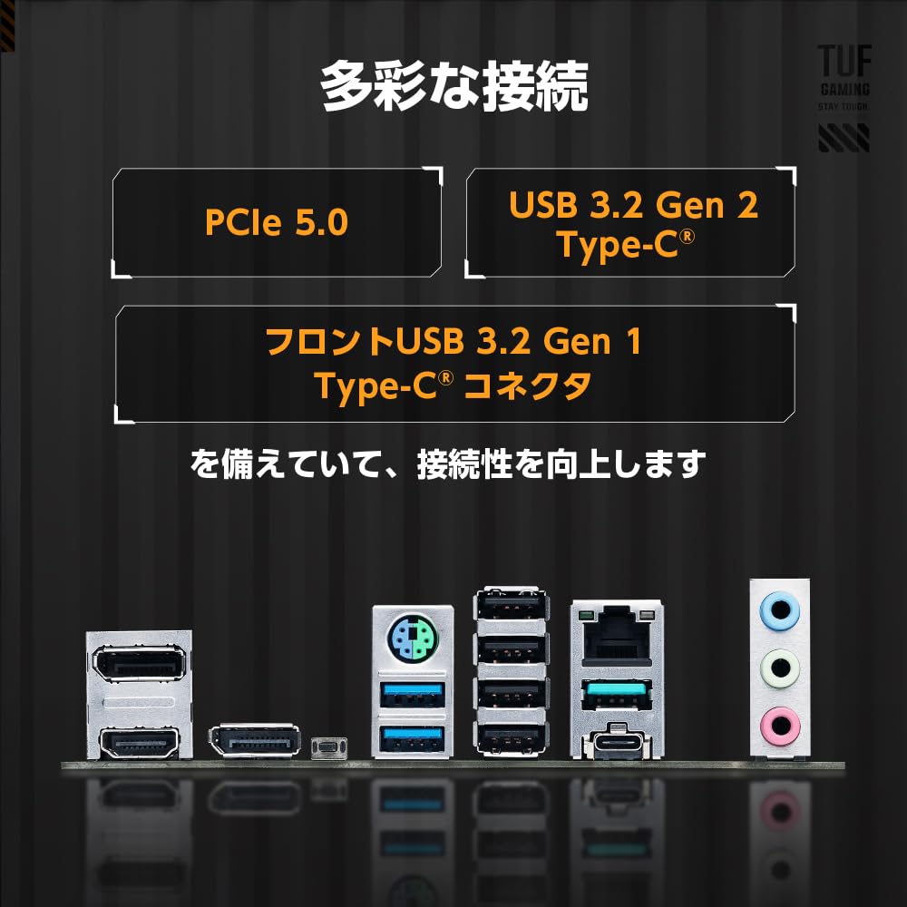 ASUS TUF GAMING AMD Ryzen serie 7000 compatibile con AM5 B650 dotato di mATX distributore autorizzato prodotto B650M-E scheda madre/domestica