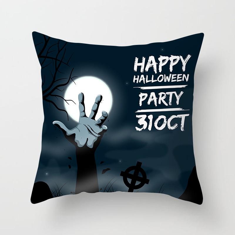 Pillow Covers Halloween Day Home Sofa Cushion Covers Office Supplies