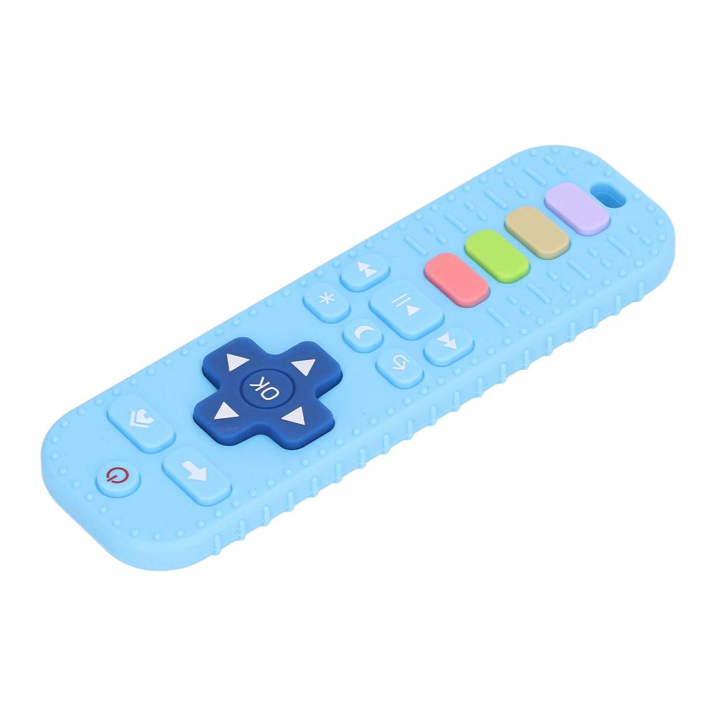 Silicone Teething Toy Safe Soft Gum Massage Chewing Remote Control Shape Teethers for Infant Toddlers