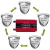 Peak Power Modifisert Sine Wave Inverter LED Display 300W Nominell Power Inverter DC 12V til AC