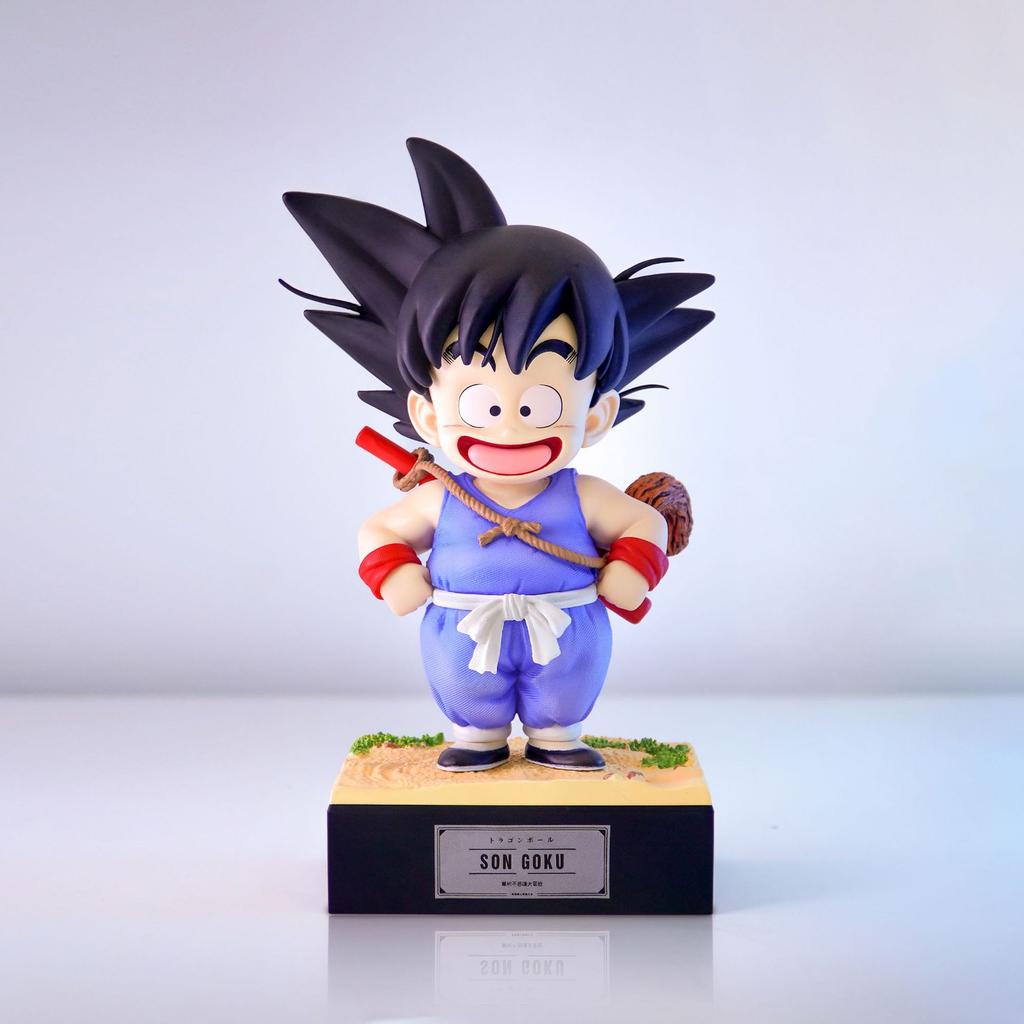 dragon ball Figures Son Goku Anime Figures Krillin Fuguire Childhood Cute Models Pvc Gk Animation Peripheral Desk Ornaments Toys