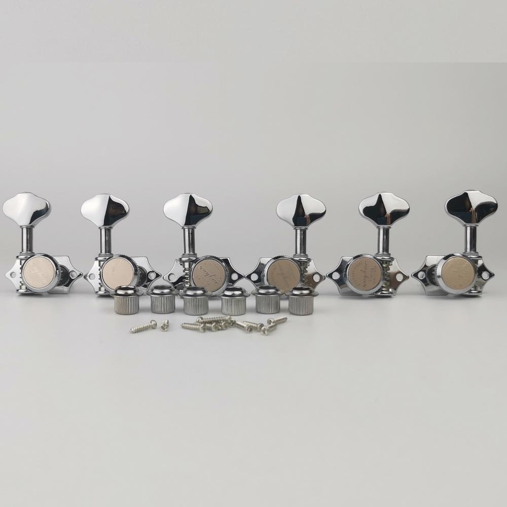New Vintage 1:18 Open Gear Locking Tuner Pegs Gear Butterbean Guitar Tuners