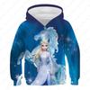 MINISO, Disney, Girl, Frozen, Sweatshirt, Anna, Elsa, Long Sleeve, Pullover, Autumn, Hoodie