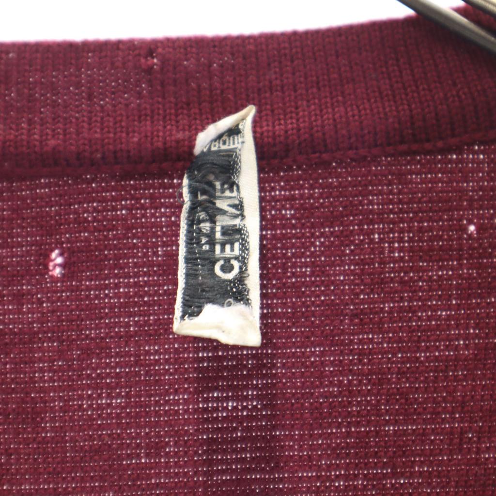 CELINE 80s 90s Made in Italy Wool Blend Old Long sleeve cardigan Setup 38 Women Used