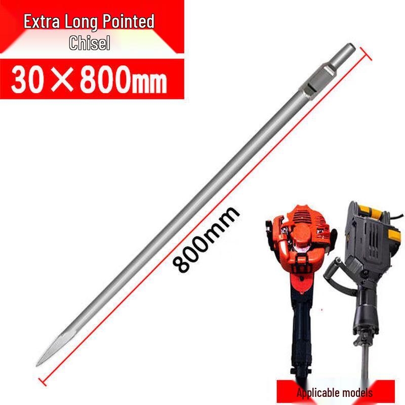 800mm Electric Pickaxe Pointed Chisel