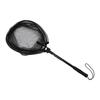 Floating Fishing Net Fish Landing Net Fish Friendly Mesh for Safe Catch Release Compact Foldable for Easy Transportation Storage Black