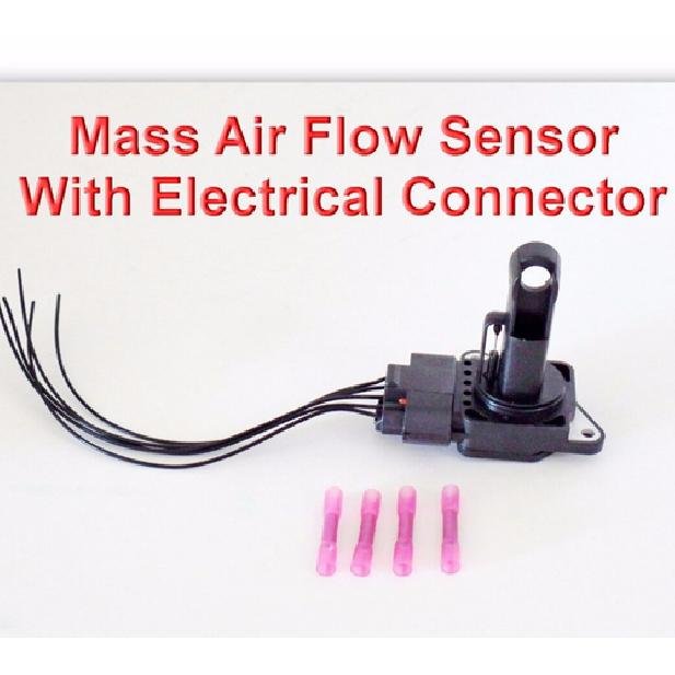 Mass Air Flow Meter Sensor With Electrical Connector Fits: Lexus Mazda Toyota &