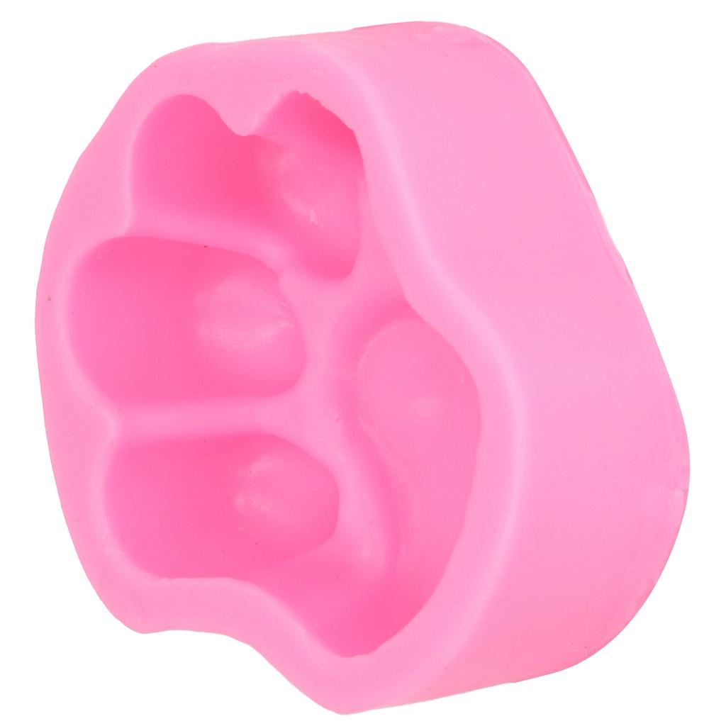 Silicone Mold Flexible Soft Reusable Cat Dog Paw Shape Decoration Mold Baking Tool for DIY Cake