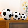Stuffed Round Football Dolls Soft Football Plush Toy Football Throw Pillow Doll  Kid Girl Boy