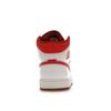 Air Jordan 1 Mid SE White Dune Red Men Sneakers Lobster Sail Vachetta-Tan FJ3458-160