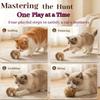 Gifts Self-entertaining Rabbit Fur Ball Cat Training Pet Supplies Soft Fluffy Cat Ball Pet Prey Ball for Kicks Chase Games