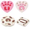 Toy Puzzle Dog Heart Shaped Square Slow Eating Bite Basin Pet Fun Interactive