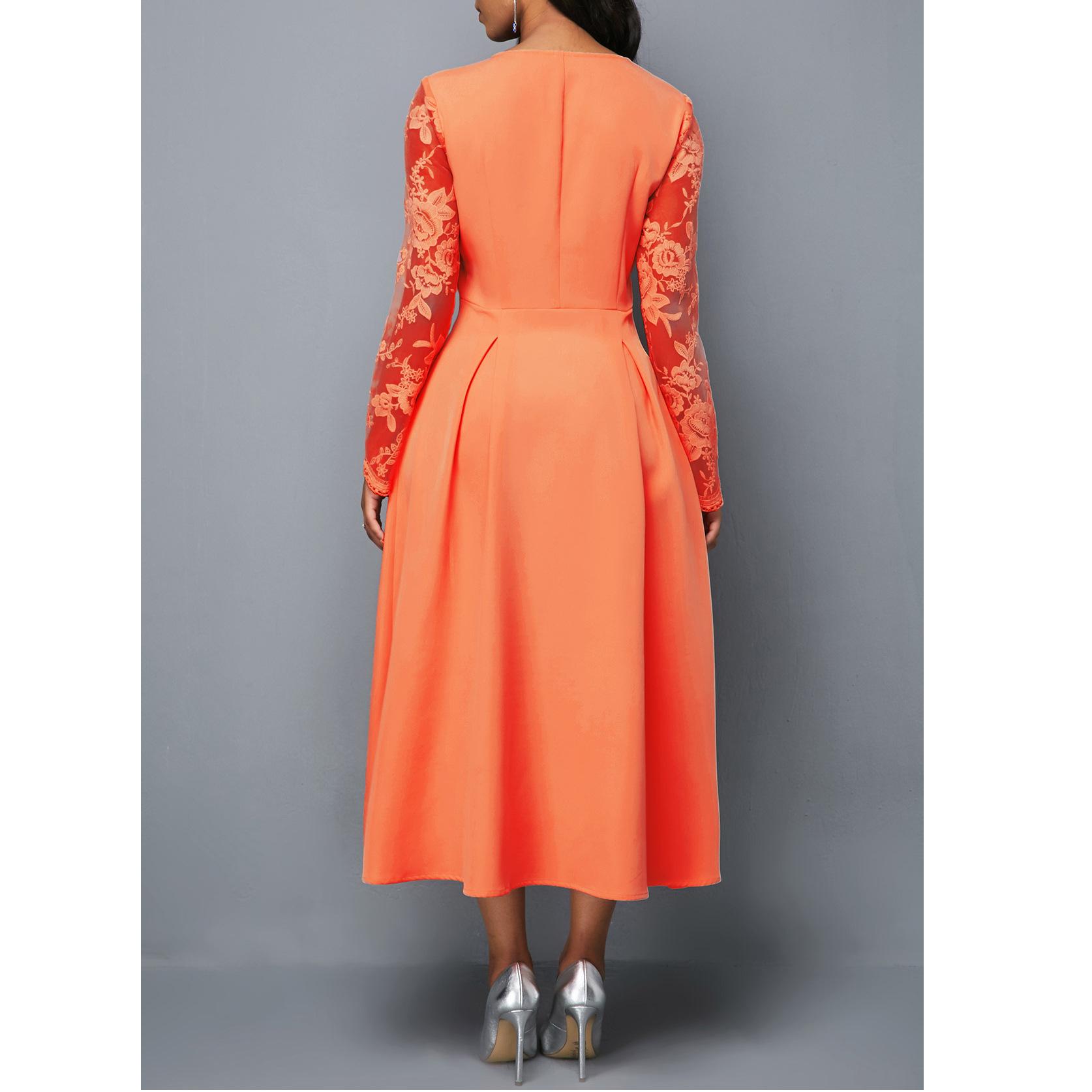 Женское элегантное кружевное шитье на одно плечо — фото 7