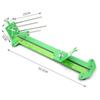 Narzędzie do robienia bransoletek paracord Jig Paracord Jig Bracelet Maker Zestaw narzędzi paracord Regulowany metalowy przyrząd do tkania bransoletek Zestaw narzędzi paracord Rękodzieło DIY