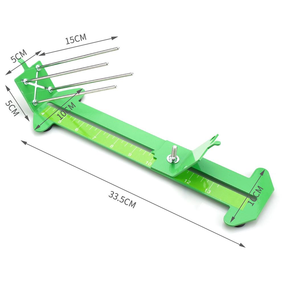 Narzędzie do robienia bransoletek paracord Jig Paracord Jig Bracelet Maker Zestaw narzędzi paracord Regulowany metalowy przyrząd do tkania bransoletek Zestaw narzędzi paracord Rękodzieło DIY