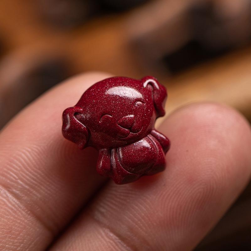 Roter Zinnober Tierkreis Cartoon DIY Zubehör